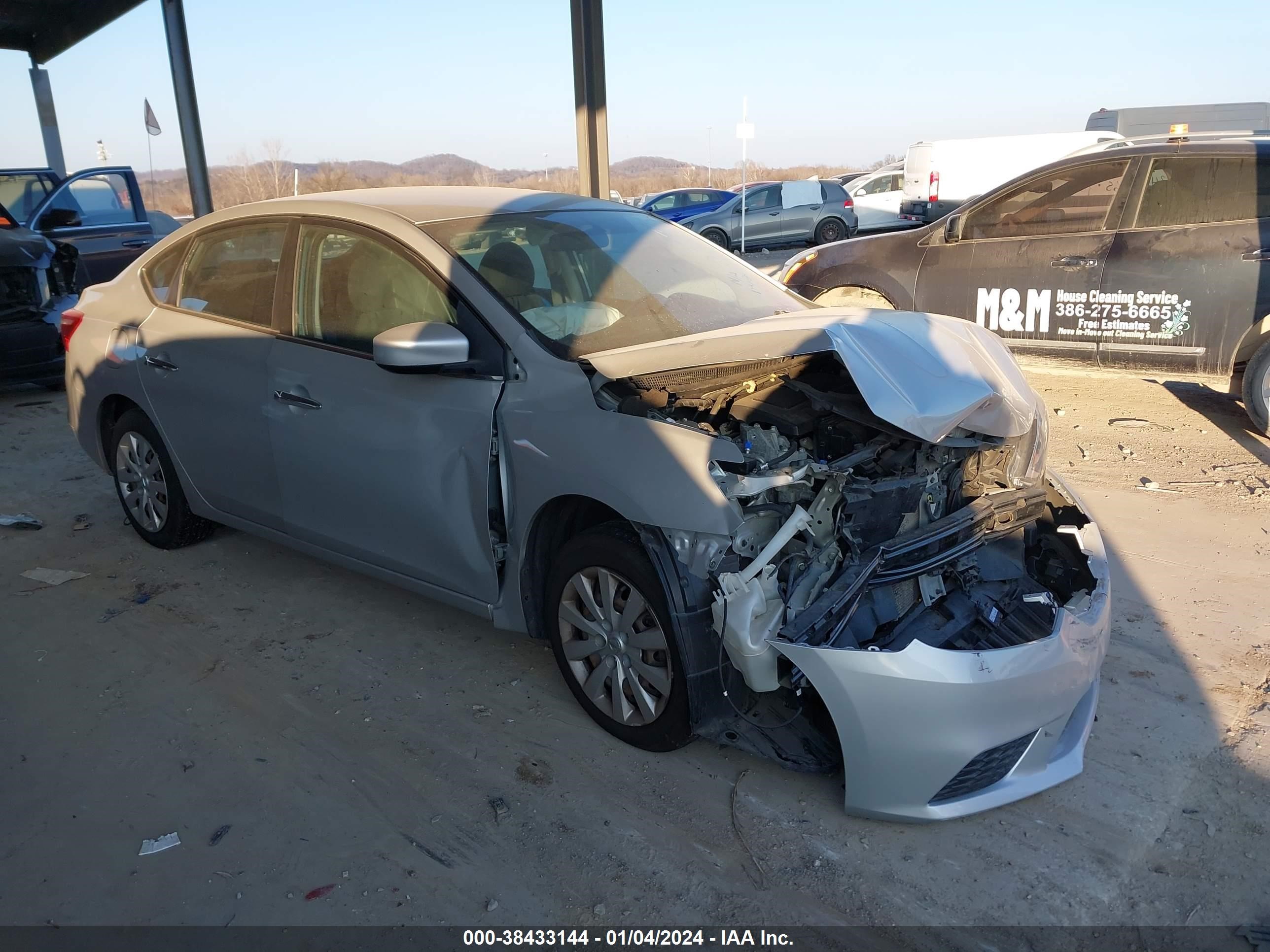 nissan sentra 2019 3n1ab7ap8ky268583