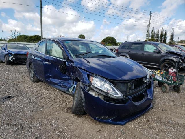 nissan sentra s 2019 3n1ab7ap8ky292477