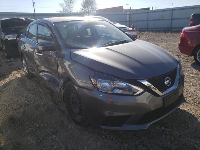 nissan sentra s 2019 3n1ab7ap8ky336655