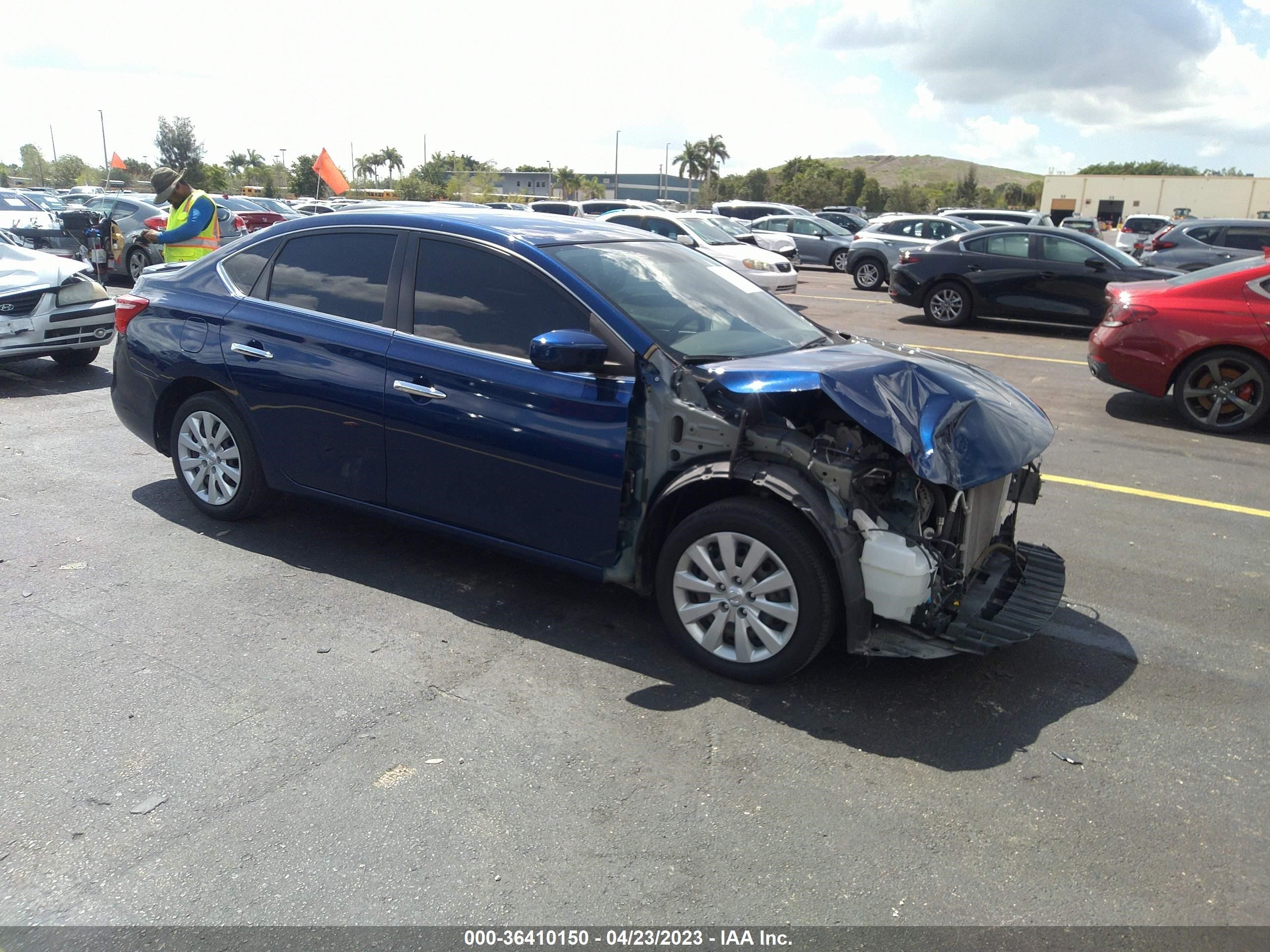 nissan sentra 2019 3n1ab7ap8ky352452