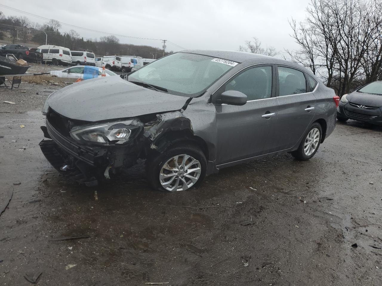 nissan sentra 2019 3n1ab7ap8ky374709