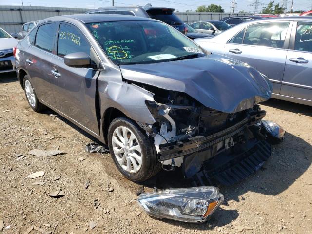 nissan sentra s 2019 3n1ab7ap8ky412522