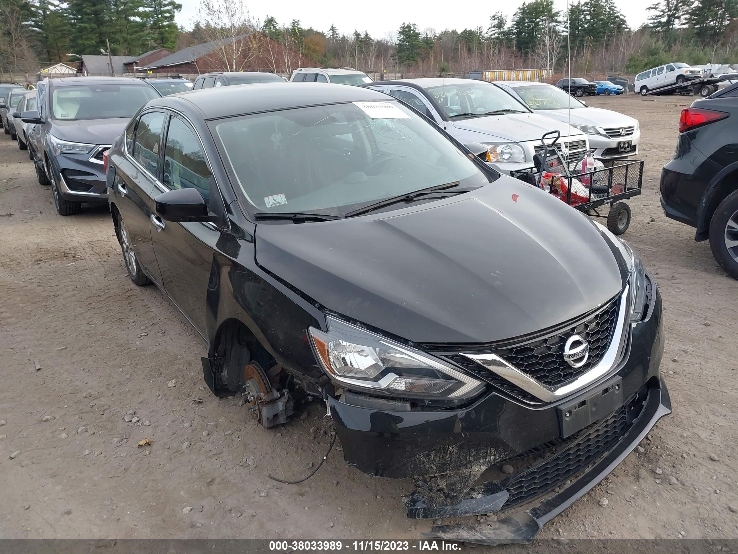 nissan sentra 2019 3n1ab7ap8ky439431