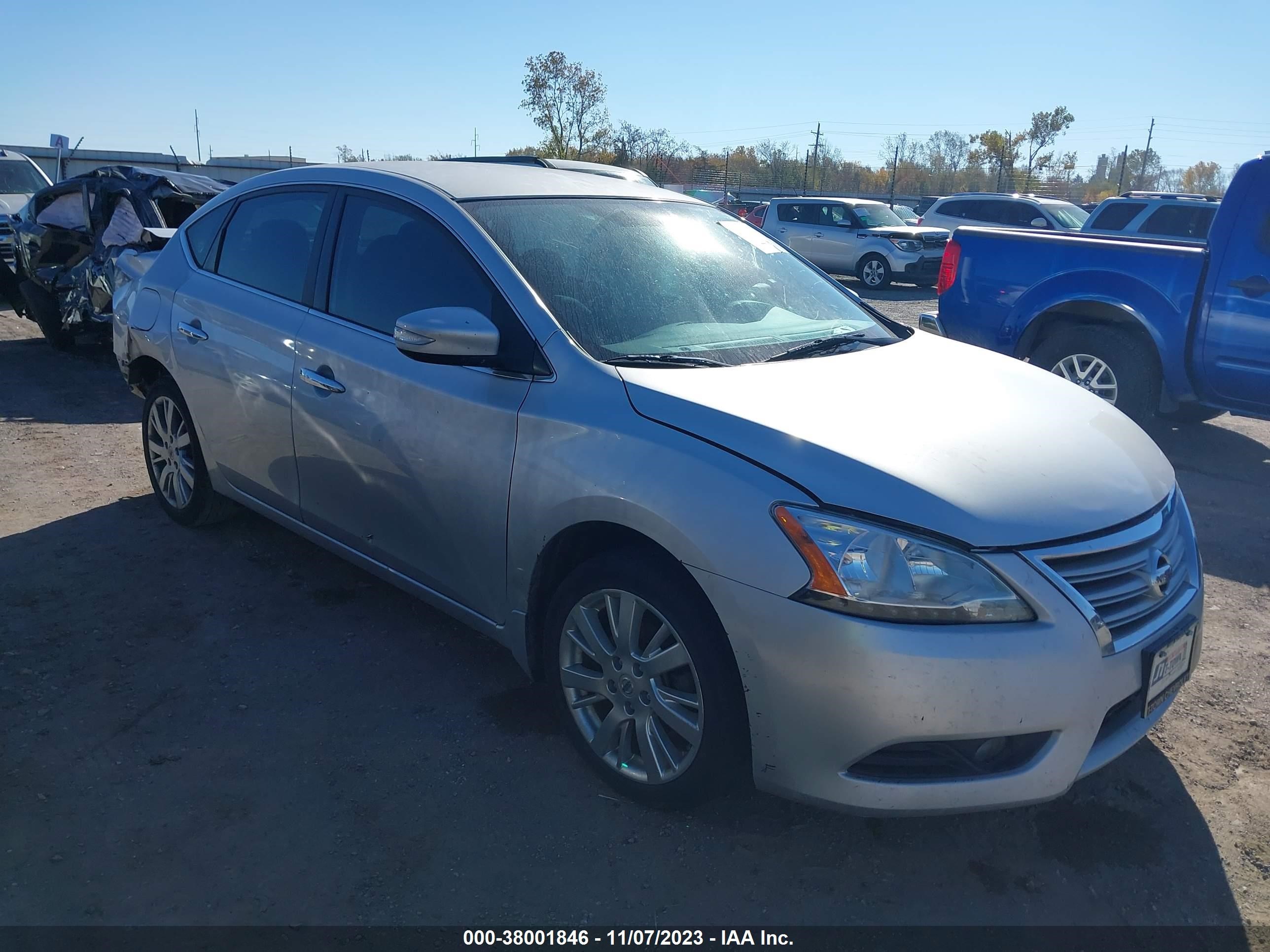 nissan sentra 2013 3n1ab7ap9dl708049