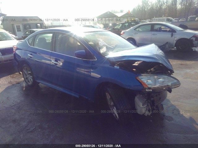 nissan sentra 2013 3n1ab7ap9dl783205