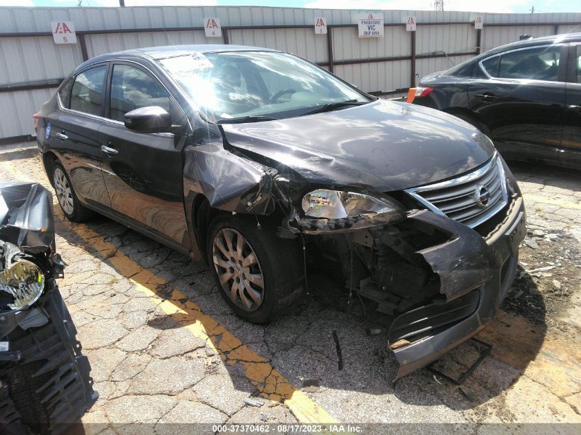 nissan sentra 2014 3n1ab7ap9el627733