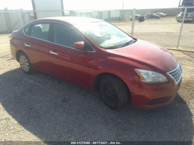 nissan sentra 2014 3n1ab7ap9el634911