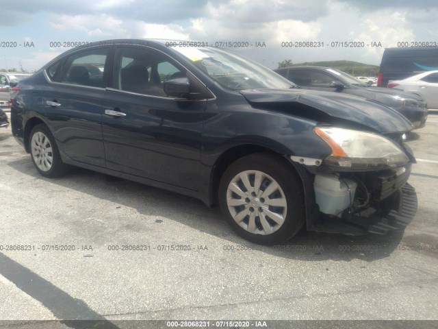 nissan sentra 2014 3n1ab7ap9el667147