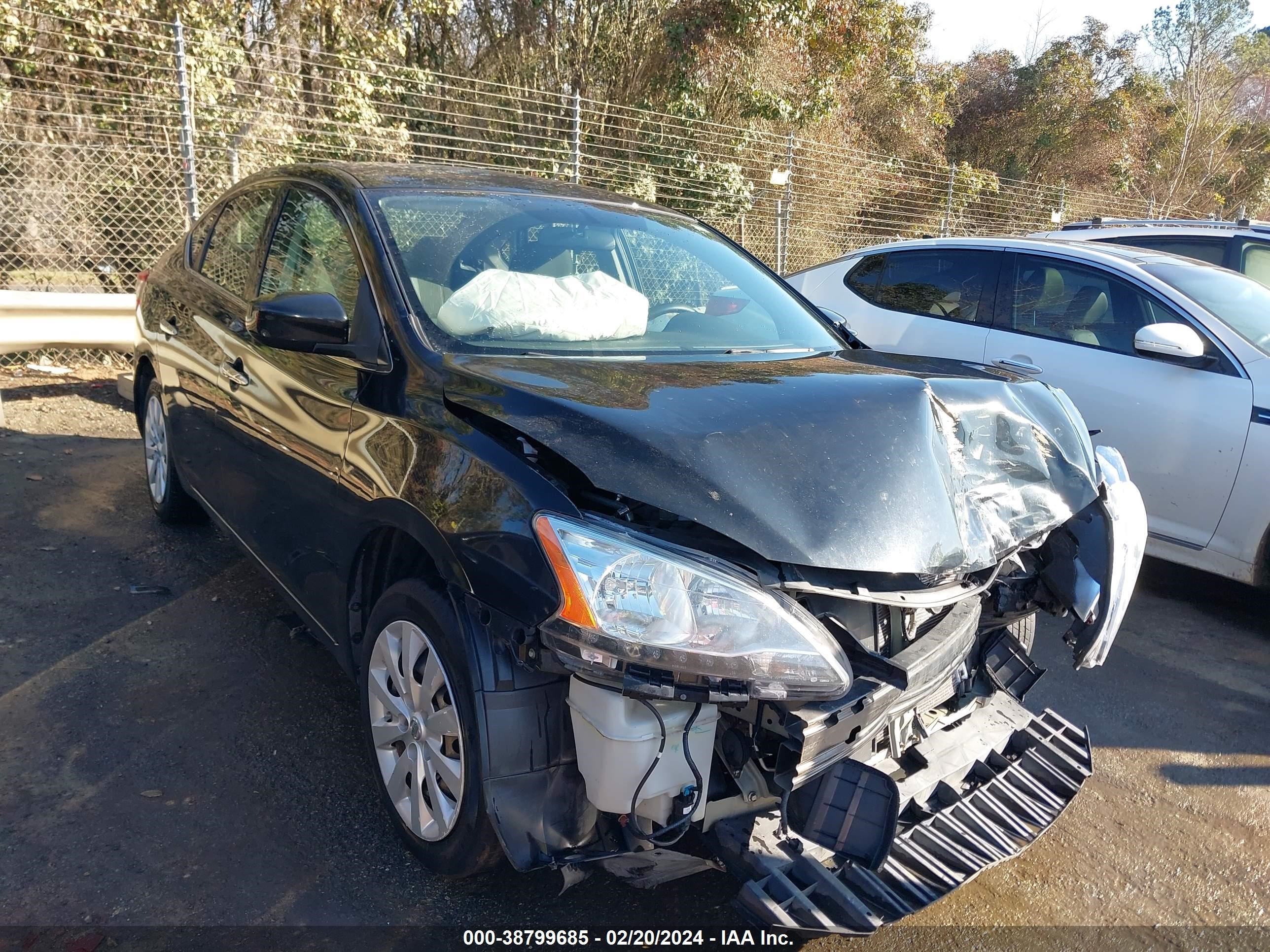 nissan sentra 2014 3n1ab7ap9el673384