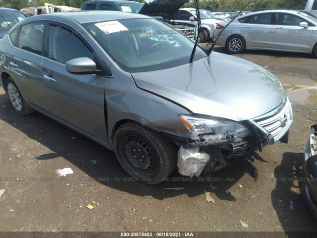 nissan sentra 2014 3n1ab7ap9el675362