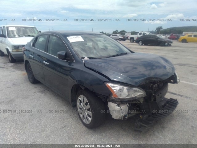 nissan sentra 2014 3n1ab7ap9el685406