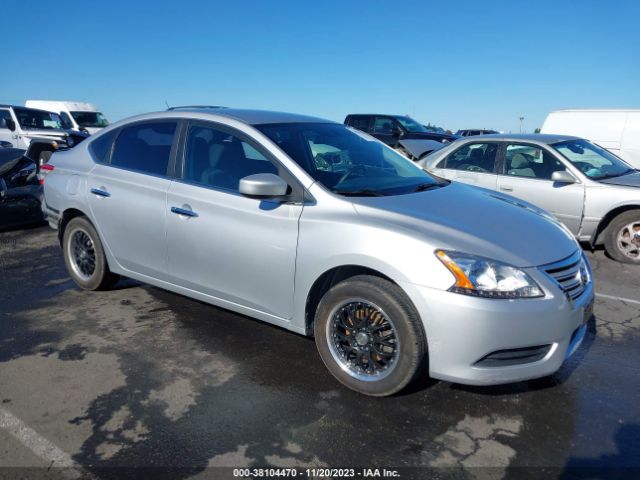 nissan sentra 2014 3n1ab7ap9ey207019