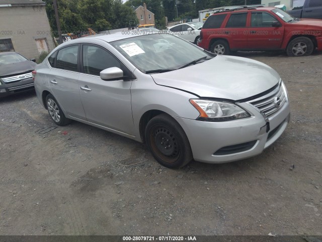 nissan sentra 2014 3n1ab7ap9ey226041