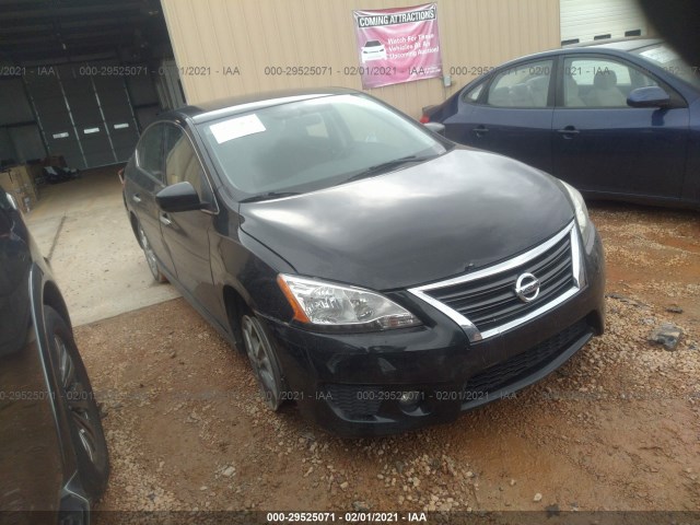 nissan sentra 2014 3n1ab7ap9ey247892