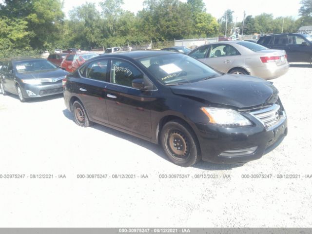 nissan sentra 2014 3n1ab7ap9ey254003