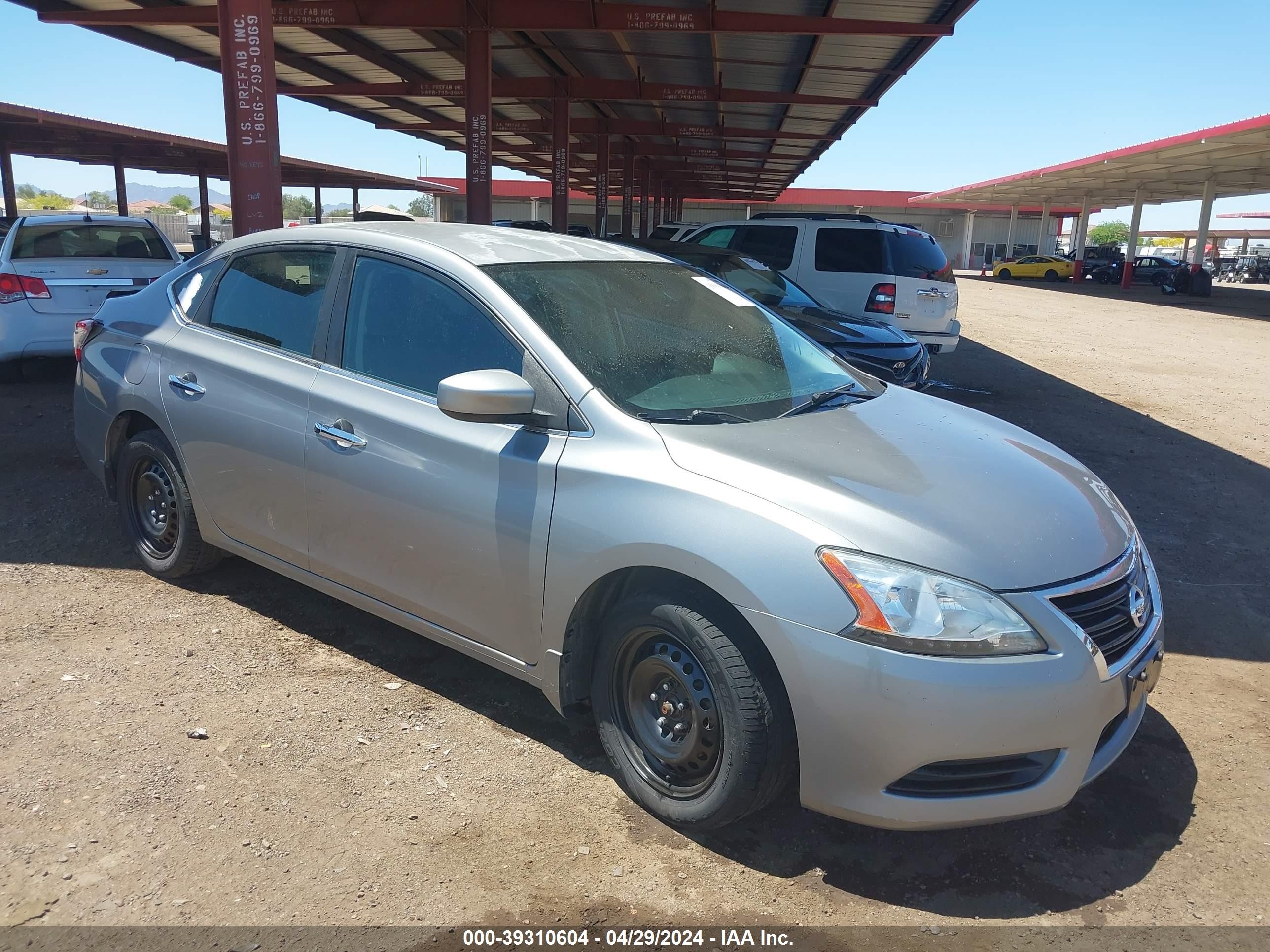 nissan sentra 2014 3n1ab7ap9ey255345