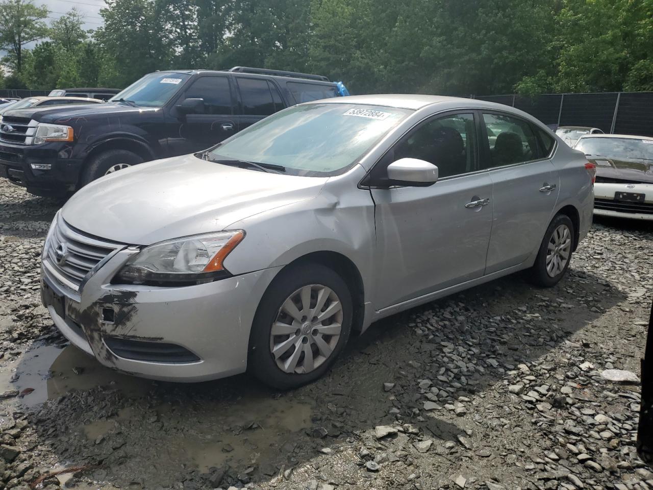 nissan sentra 2014 3n1ab7ap9ey264854