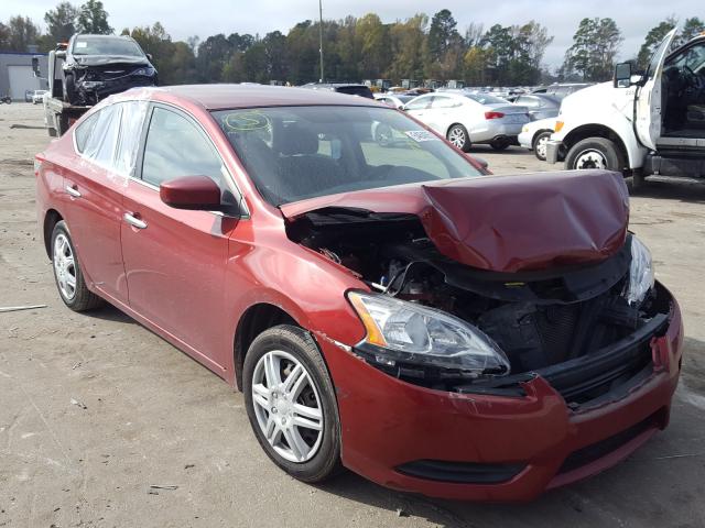 nissan sentra s 2015 3n1ab7ap9fl663942