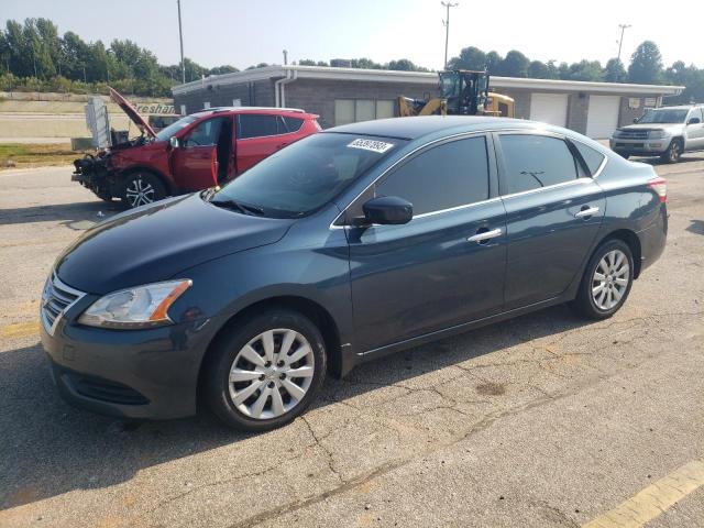 nissan sentra s 2015 3n1ab7ap9fl674911