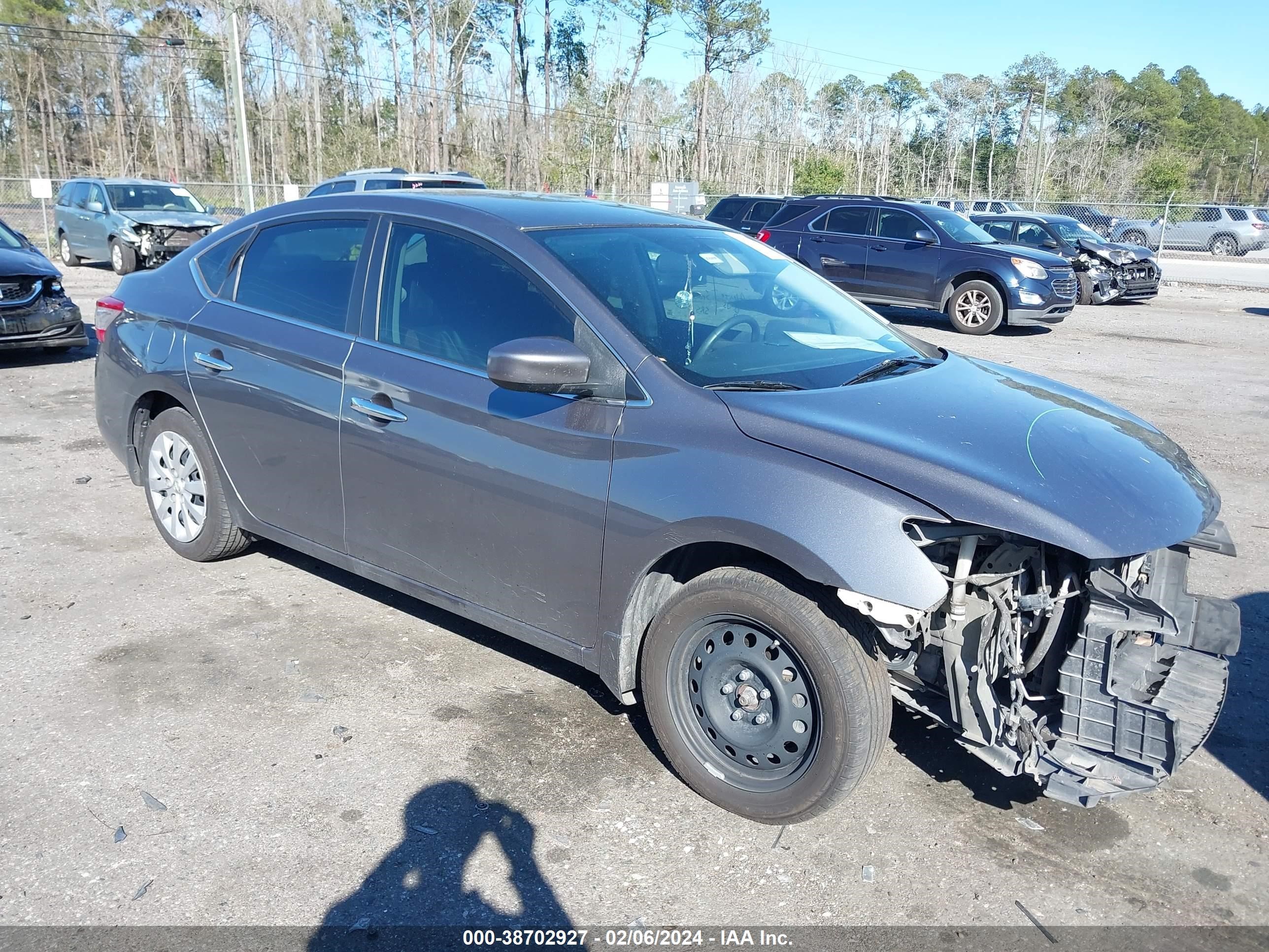 nissan sentra 2015 3n1ab7ap9fy369928