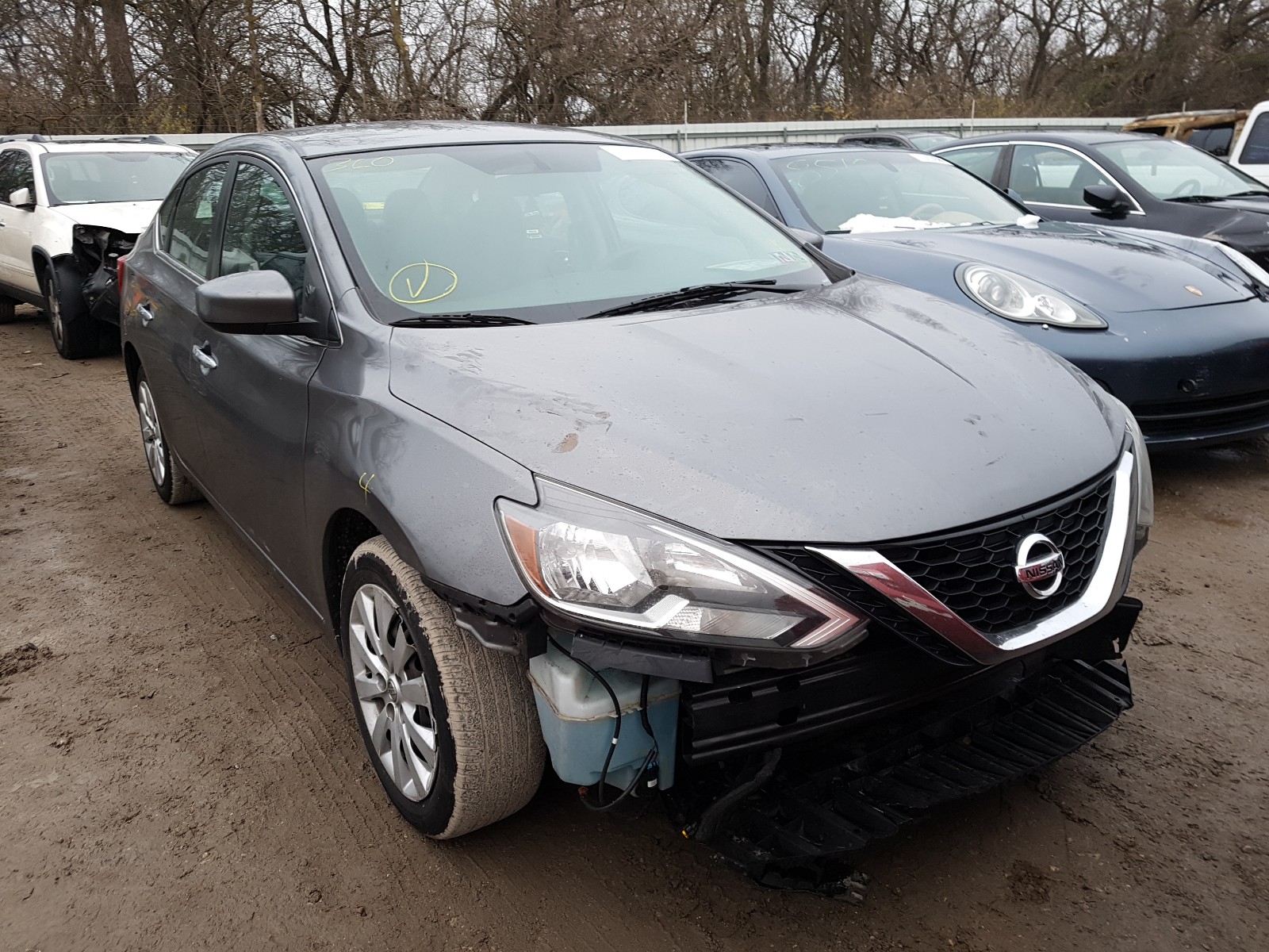 nissan sentra s 2016 3n1ab7ap9gl648066