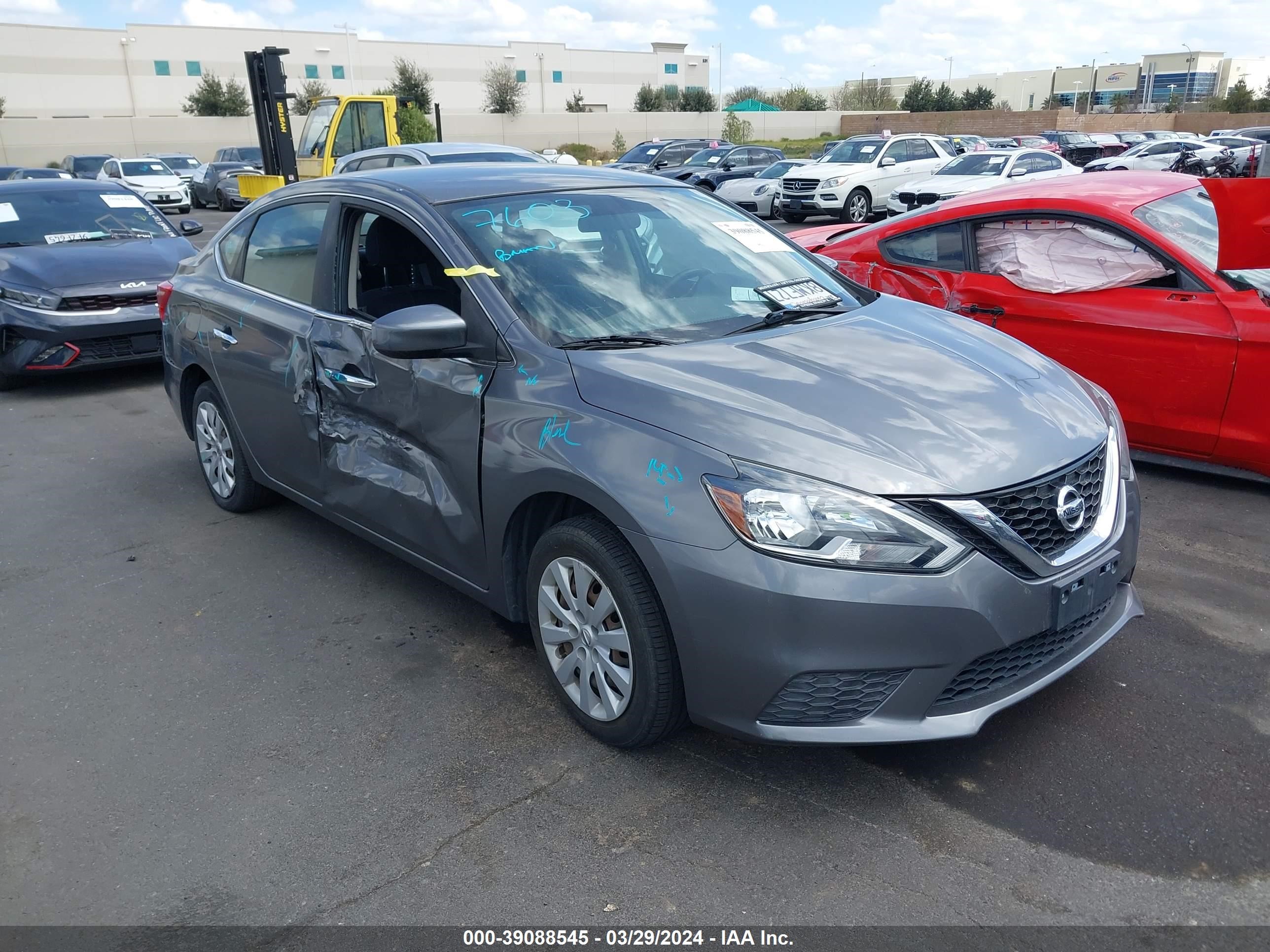 nissan sentra 2016 3n1ab7ap9gl658368