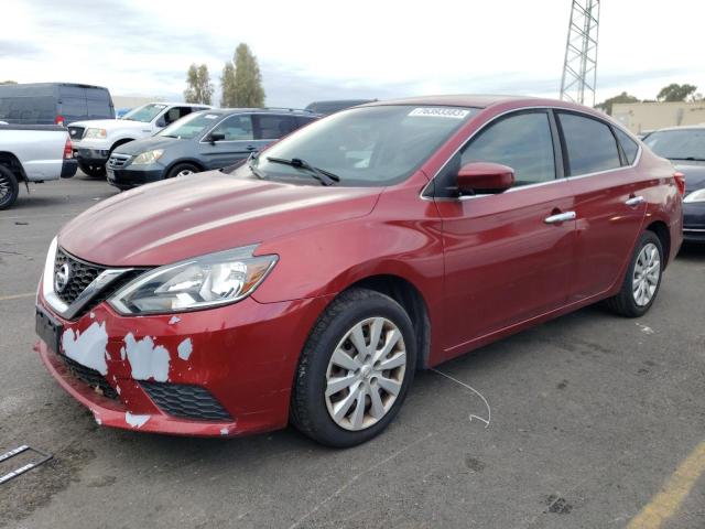 nissan sentra 2016 3n1ab7ap9gl666468