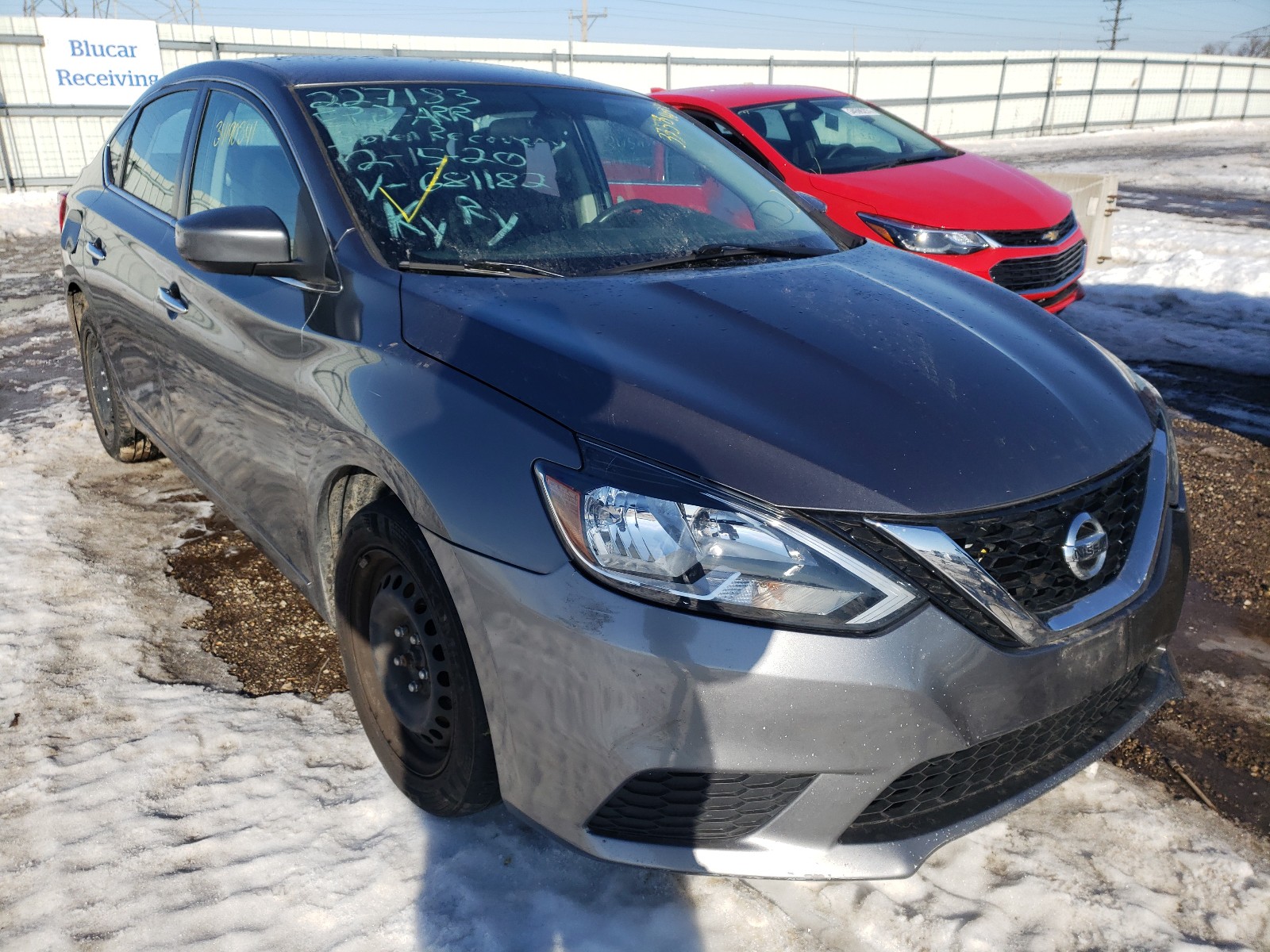 nissan sentra s 2017 3n1ab7ap9hl681182