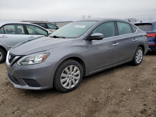 nissan sentra s 2017 3n1ab7ap9hl695423