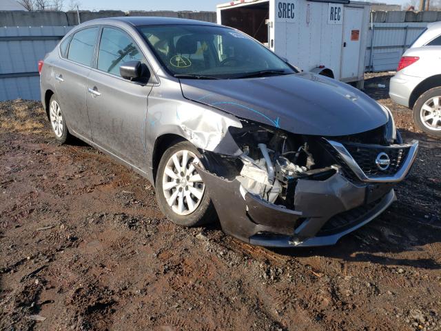 nissan sentra s 2017 3n1ab7ap9hl720482