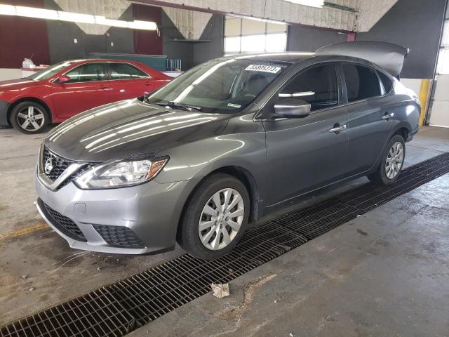 nissan sentra s 2017 3n1ab7ap9hl723866