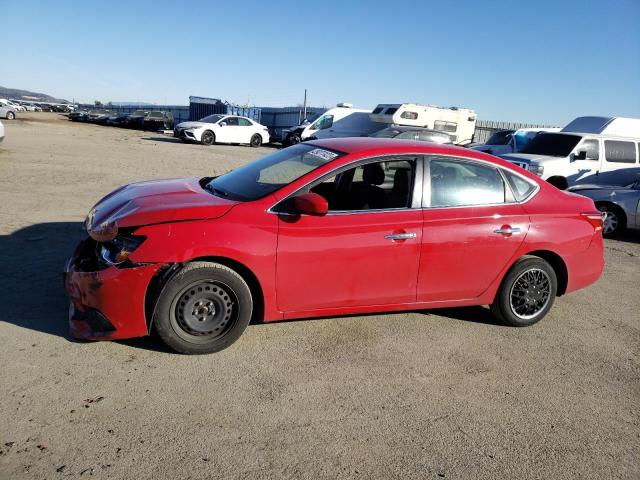 nissan sentra s 2017 3n1ab7ap9hy300689