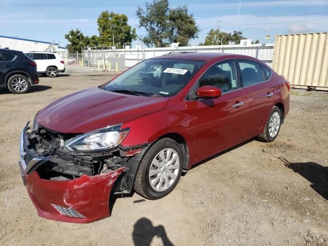 nissan sentra s 2017 3n1ab7ap9hy332090