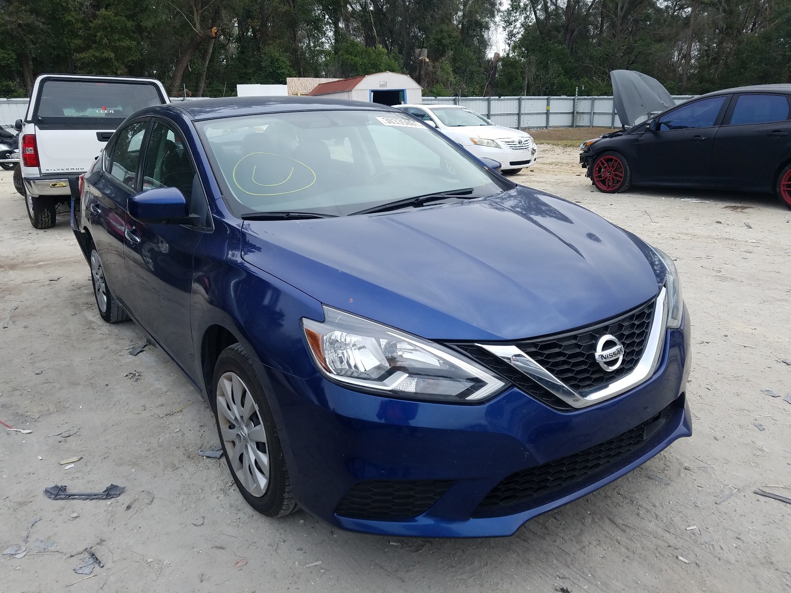 nissan sentra s 2018 3n1ab7ap9jy267229