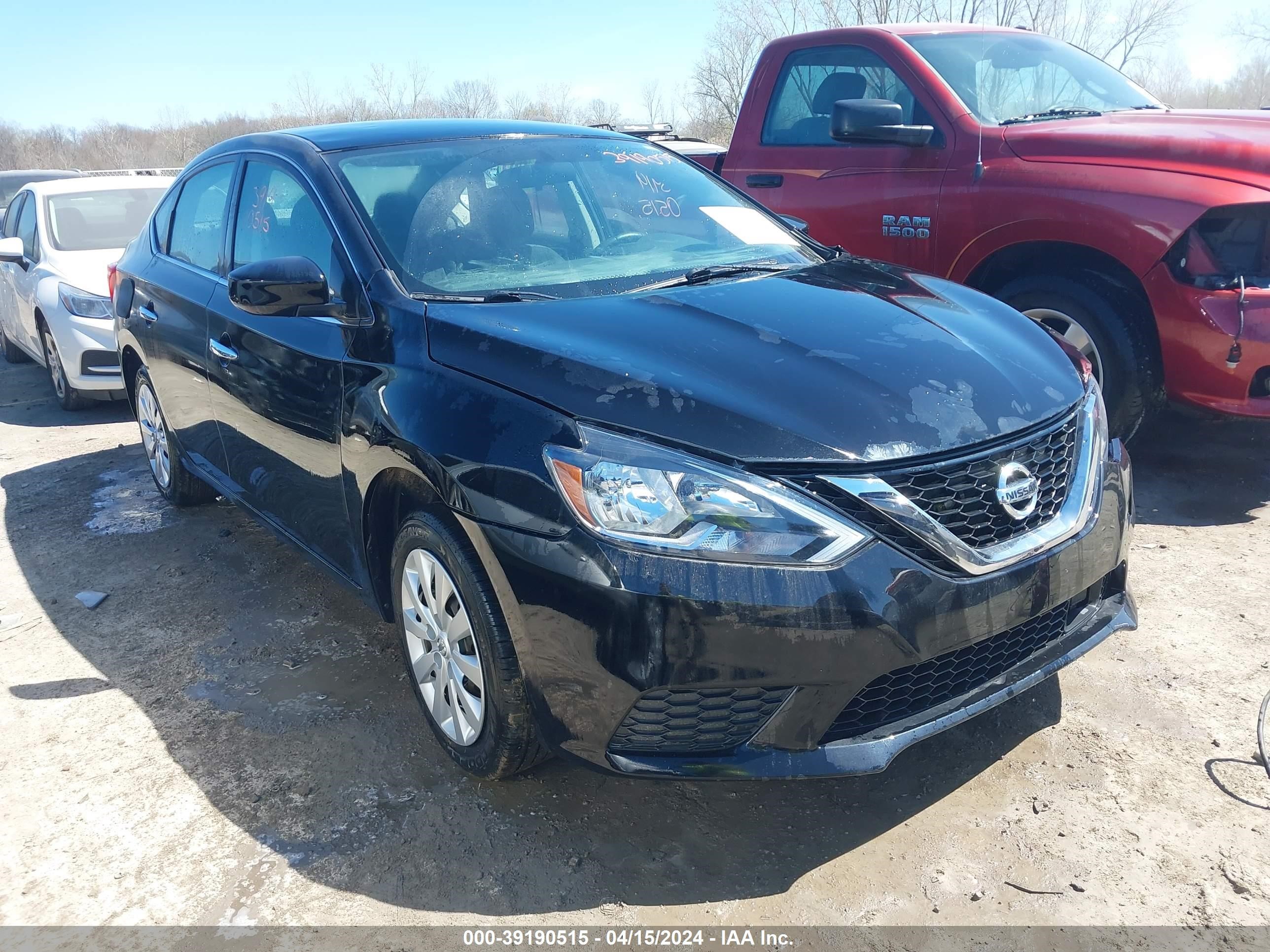 nissan sentra 2018 3n1ab7ap9jy290283