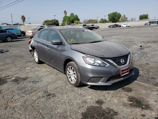 nissan sentra s 2019 3n1ab7ap9kl604772