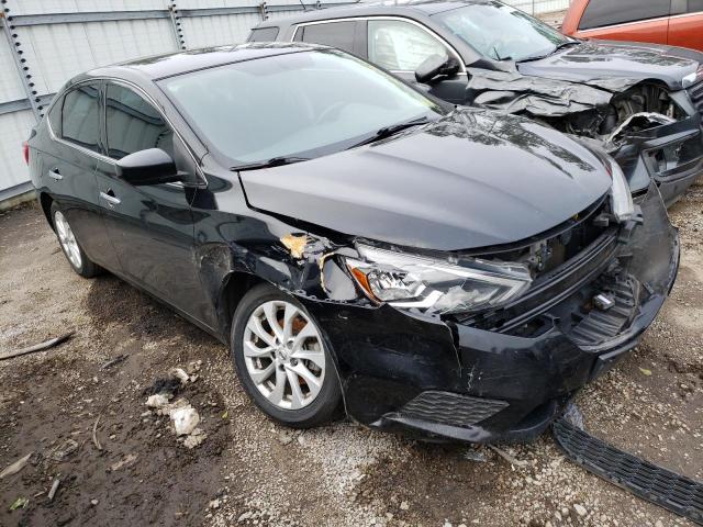 nissan sentra s 2019 3n1ab7ap9kl613763