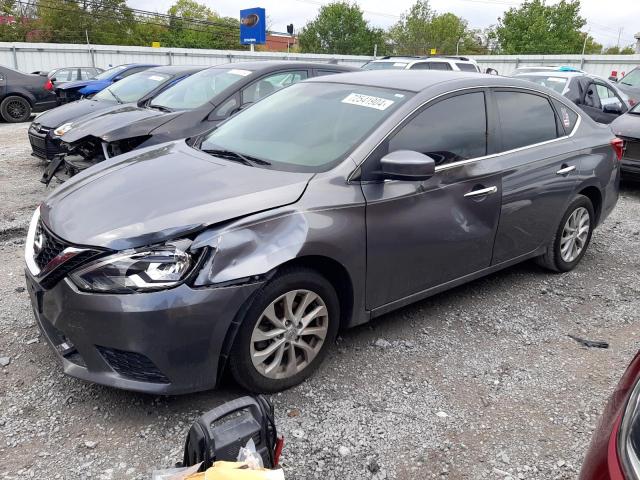 nissan sentra s 2019 3n1ab7ap9kl627047