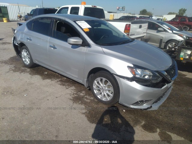 nissan sentra 2019 3n1ab7ap9ky210448