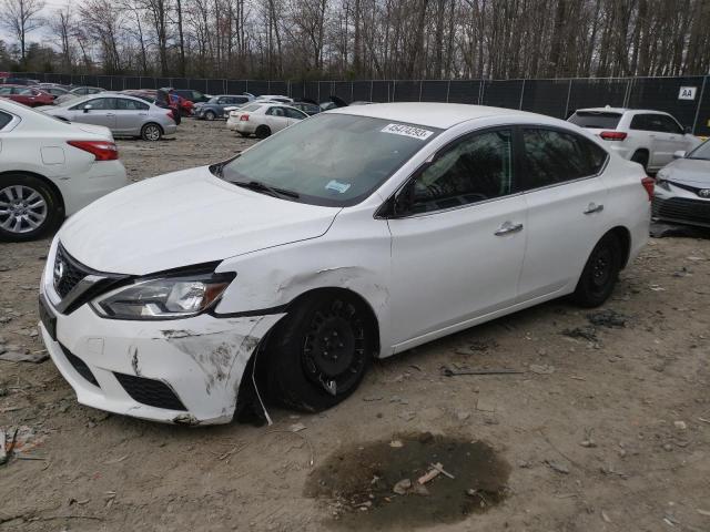 nissan sentra s 2019 3n1ab7ap9ky227606