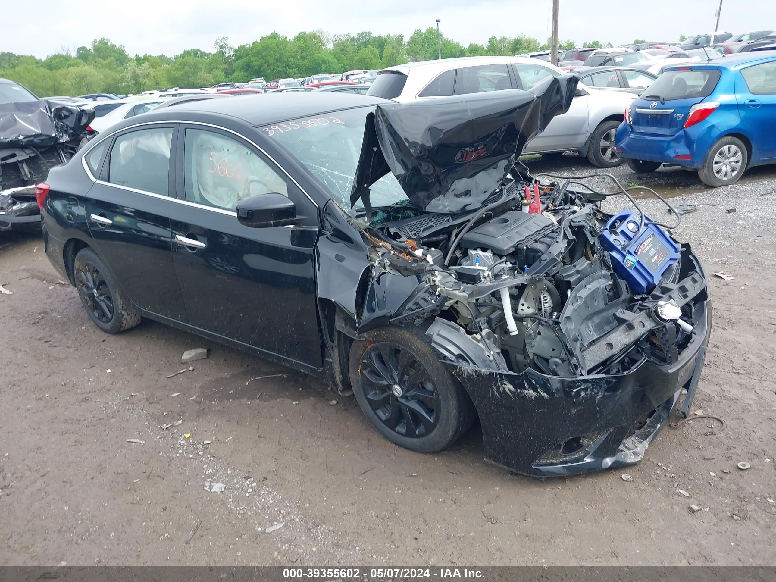 nissan sentra 2019 3n1ab7ap9ky237701