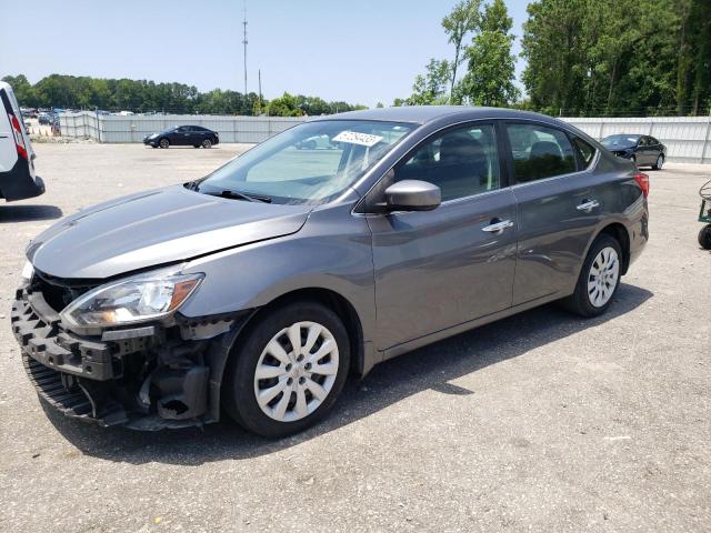 nissan sentra s 2019 3n1ab7ap9ky270441