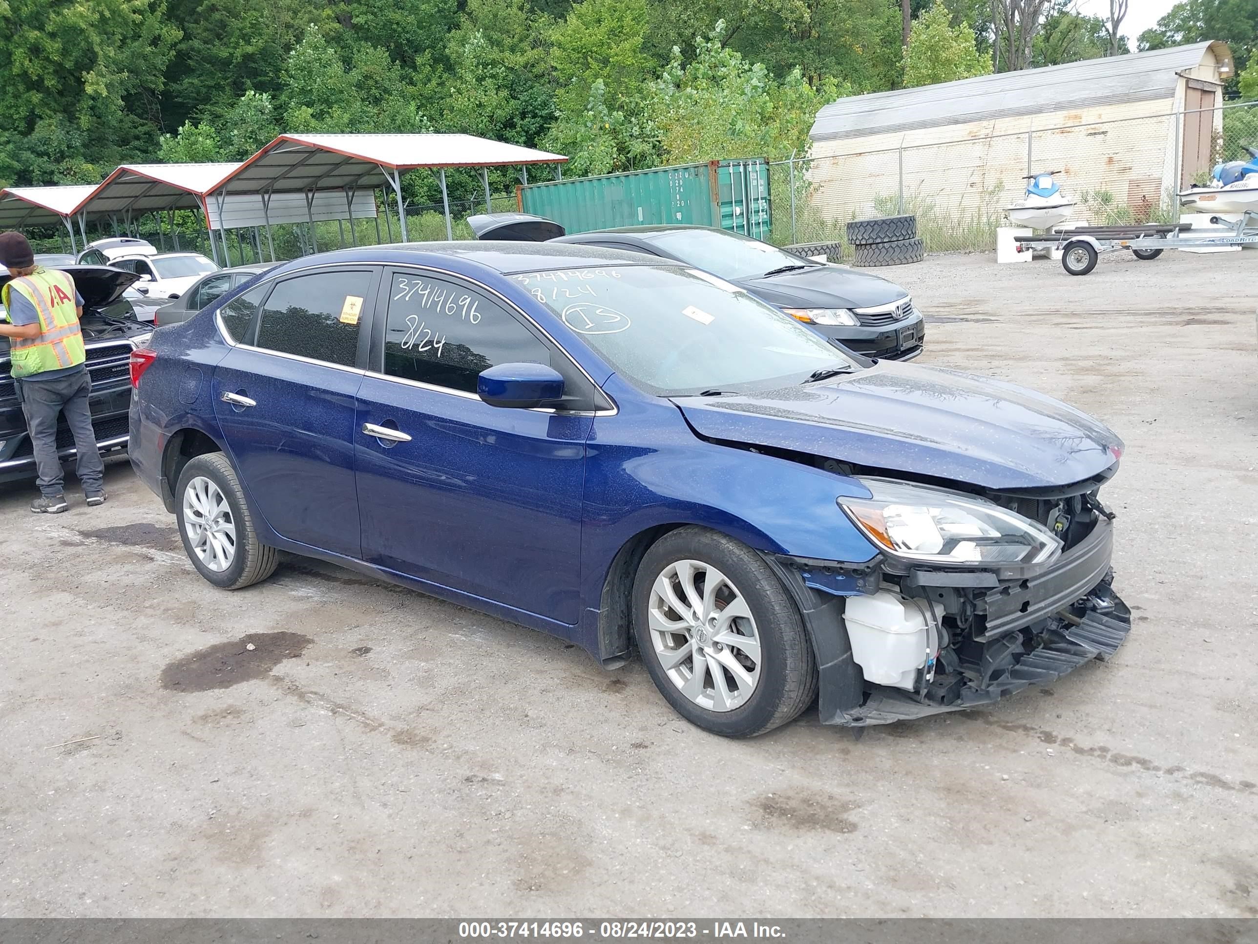 nissan sentra 2019 3n1ab7ap9ky273145