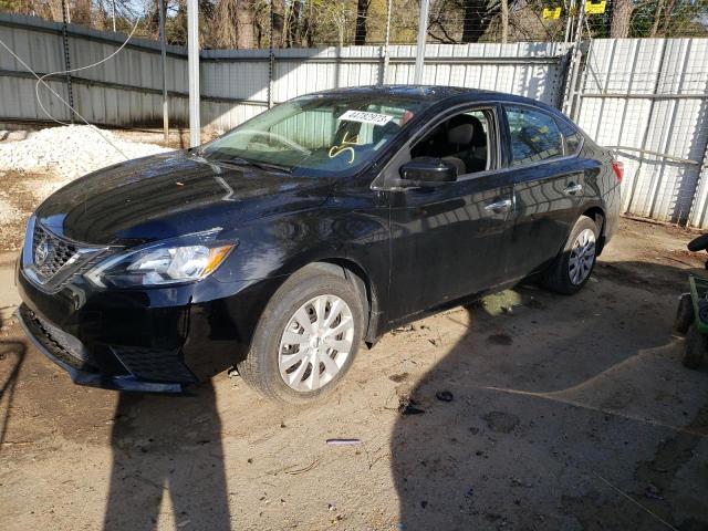 nissan sentra s 2019 3n1ab7ap9ky280371