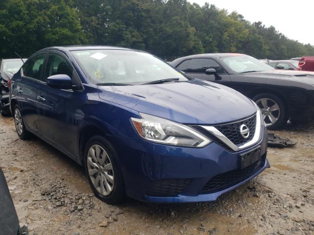 nissan sentra s 2019 3n1ab7ap9ky315510