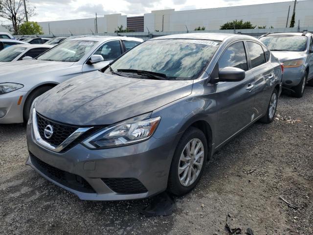 nissan sentra s 2019 3n1ab7ap9ky325356