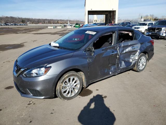 nissan sentra s 2019 3n1ab7ap9ky364495