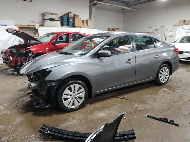 nissan sentra s 2019 3n1ab7ap9ky387355