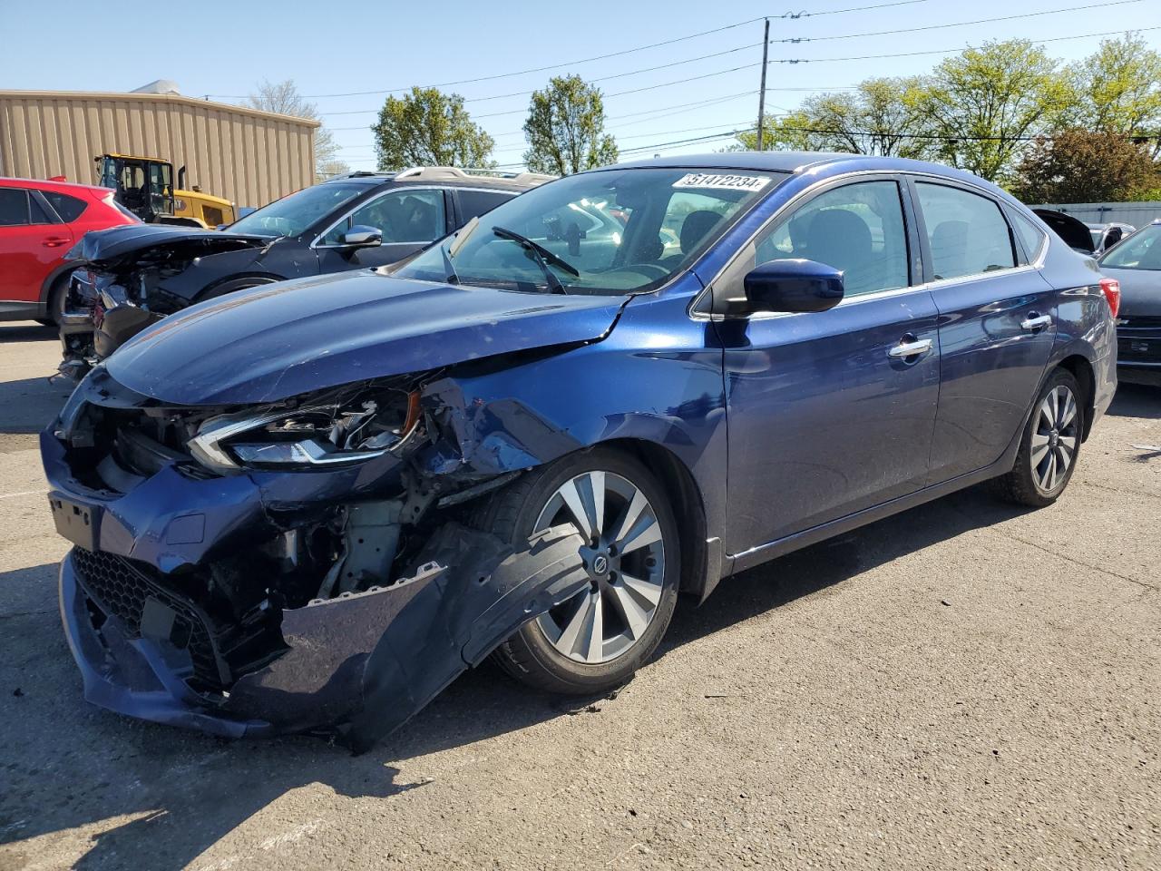 nissan sentra 2019 3n1ab7ap9ky421262