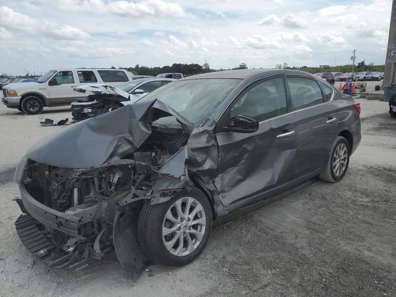 nissan sentra 2019 3n1ab7ap9ky433153